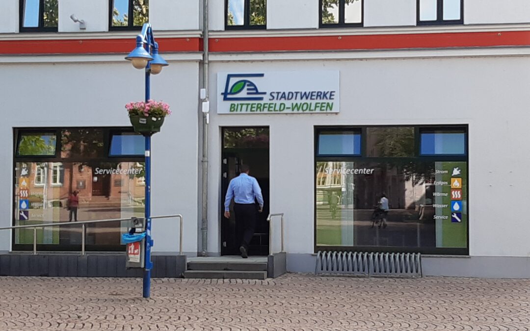 NEUE ÖFFNUNGSZEITEN SERVICECENTER OT STADT BITTERFELD