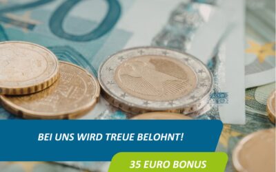 Treue-Bonus: Wir sagen DANKE!